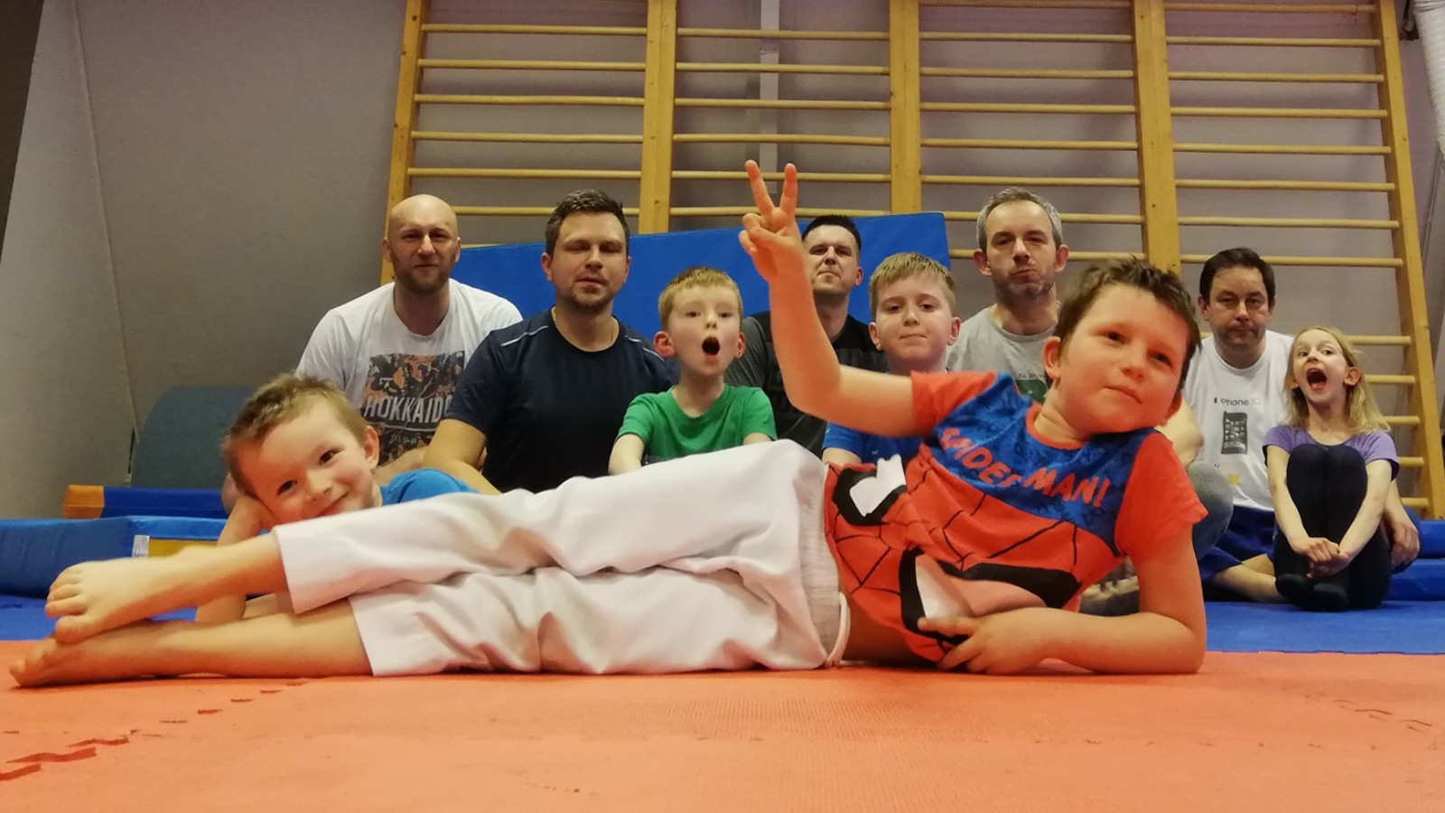 Ojcowie z dziećmi – zdjęcie z warsztatów